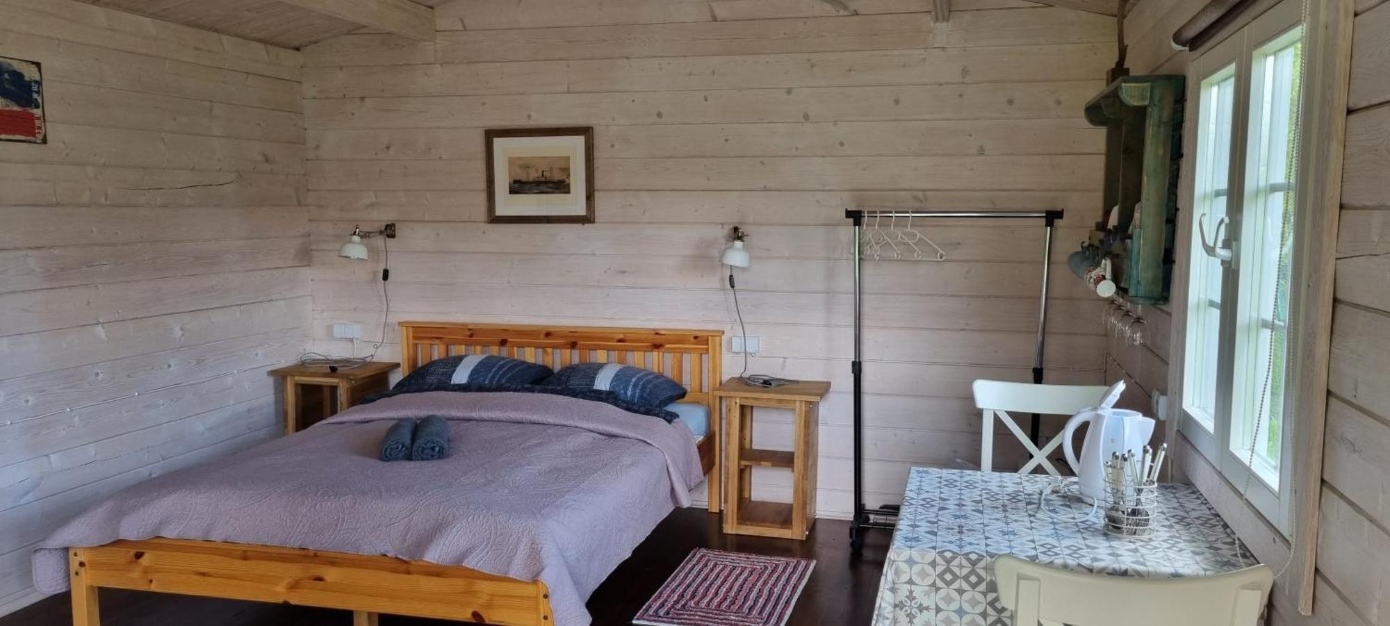Campsite 37A - Wooden Cabins Karklė Exteriér fotografie