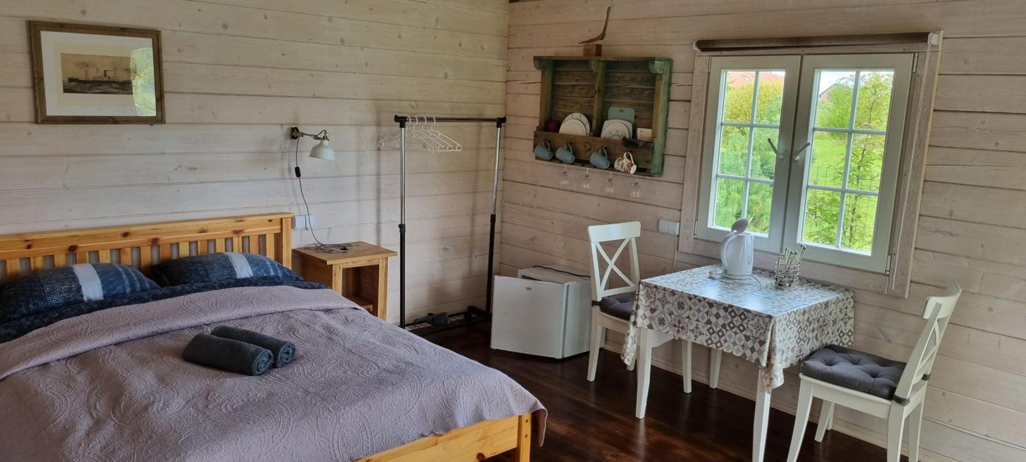 Campsite 37A - Wooden Cabins Karklė Exteriér fotografie